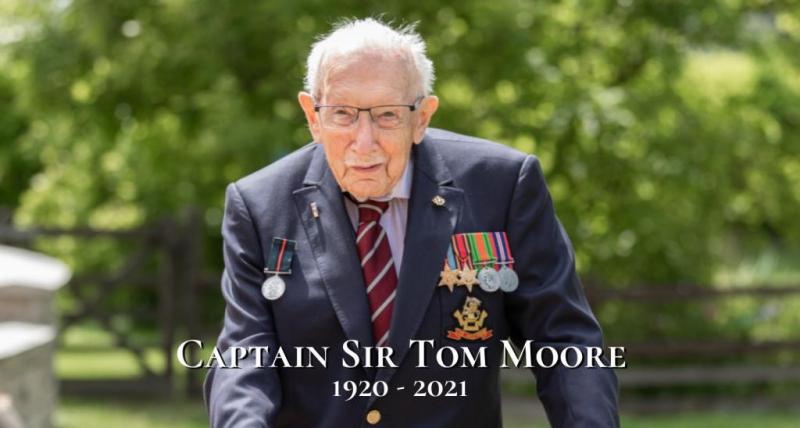 Farewell Captain Sir Tom Moore