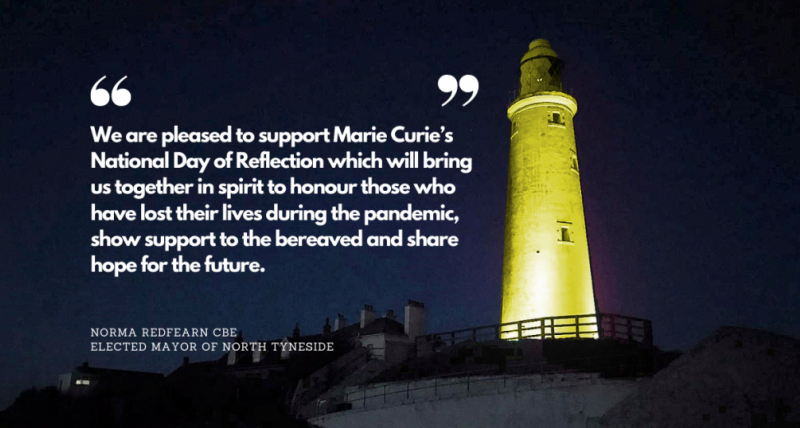 We are pleased to support Marie Curie’s National Day of Reflection