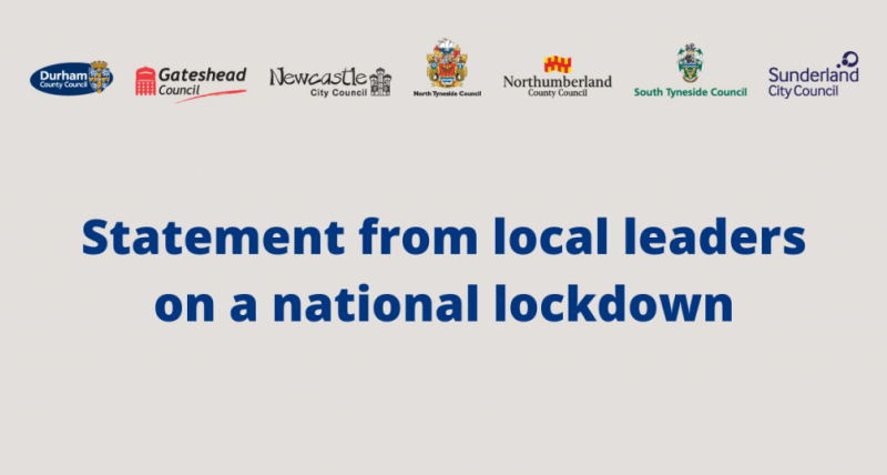 Statement from local leaders on a national lockdown