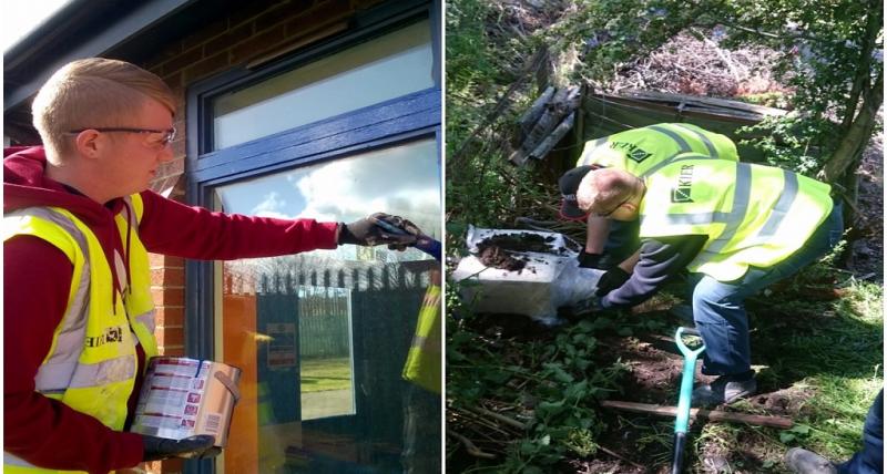 Trainees have worked on a range of environmental projects in their community